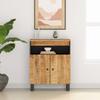 VidaXL Buffet with 2 Doors 60x33x75 Cm Solid Mango Wood 352913