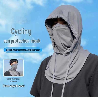 Cappello Sciarpa da Ciclismo Estivo con Protezione UV Integrale per Viso e Collo