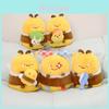 Adorable Bee Plush Toy Creative Pull String Stuffed Animal Soft Pp Cotton