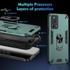 Shockproof Armor Metal Ring Cover For Xiaomi 11 Lite 11T 12 12X 12T MI 13 Lite 13T 14 Pro Magnetic Car Holder Phone Case Funda