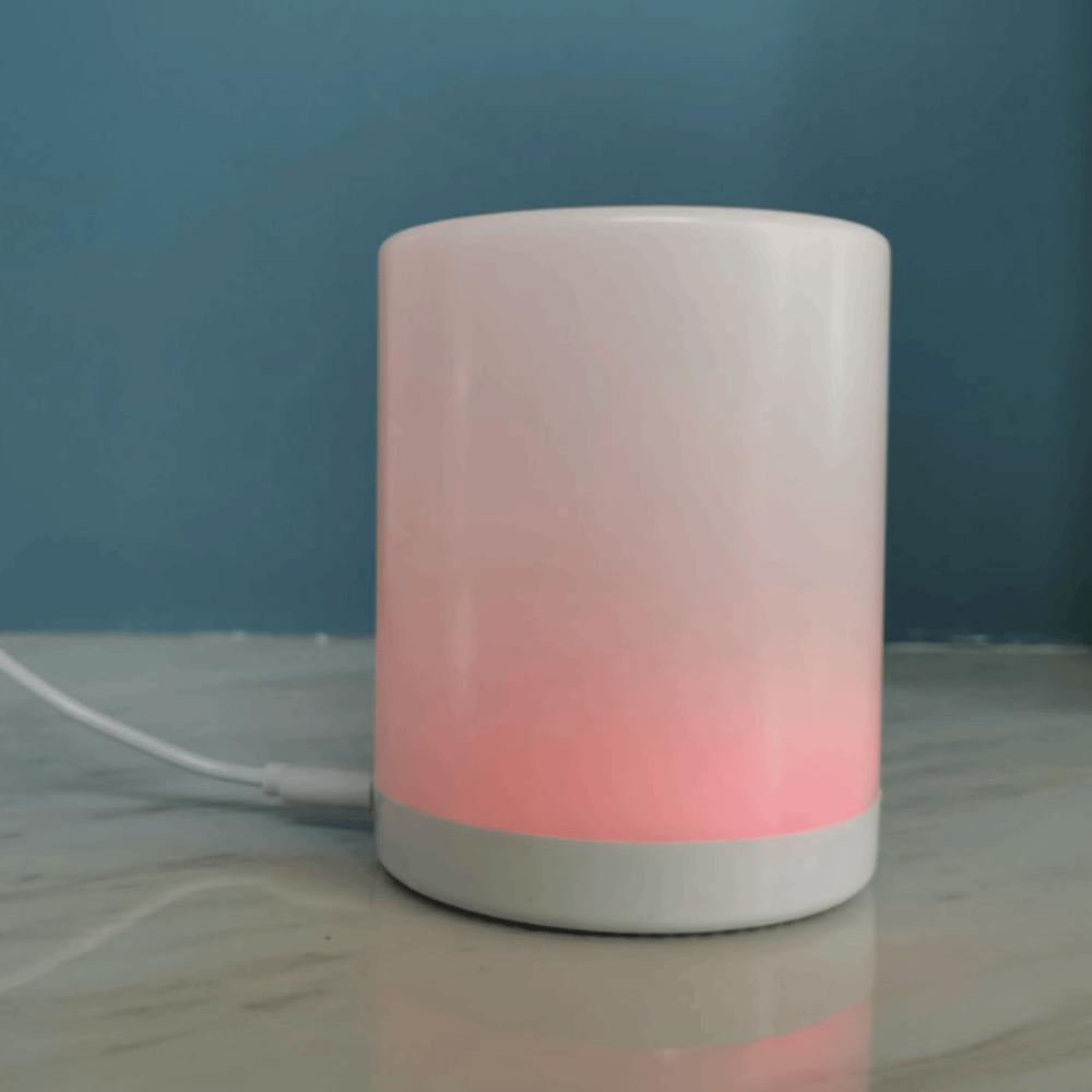 Mini Table Touch Night Light Dimmable Home Study Sleep Lamp Rechargeable Bedside Lamp  Bathroom