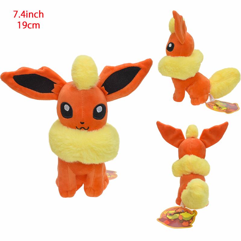32 Style Eevee Plush Toy Pokemon Eeveelution Umbreon Vaporeon Jolteon Flareon Espeon Leafeon Cartoon Stuffed Animal Doll Peluche