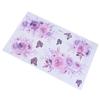 Art Decals Wall Stickers Kitchen Living Room Shop Bedroom 1 Set Of Butterfly Decor Decoration Flower PVC Purple