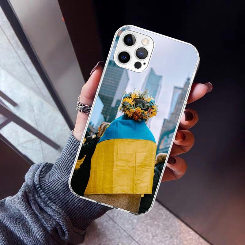 Ukraine Ukrainian Girl Phone Case For iPhone 17 Air 11 13 Mini 14 15 Plus 16 12 Pro Max 16E SE 7 8 Pattern Soft TPU Back Cover