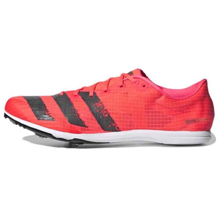 

Adidas Distancestar Spikes Cushioning, Wear Resistant Running Shoes Men s Red Black EG6175 46