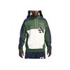 Nike Sportbekleidung Club Fleece Logo Color Block Hoodie Herren Hoodies Grün FQ6156-323