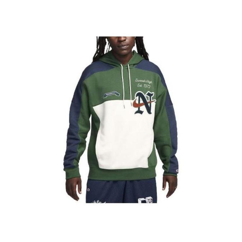 

Nike Sportswear Club Fleece Logo Color Block Hoodie Men Hoodies Green FQ6156-323 S