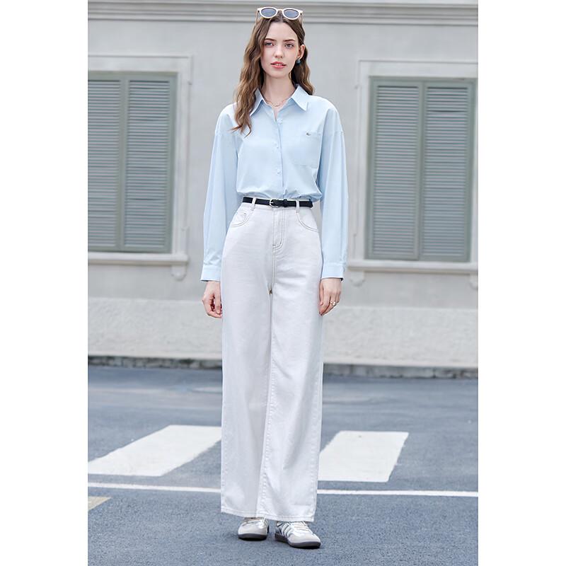 Betu Women's Casual Cotton Shirt Jacket