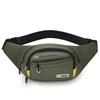 Men's Large Capacity Fitness Waist Pack Portable Anti Theft Ultra Thin Small Chest Bag Sports Outdoor Leisure Running Waist Bag