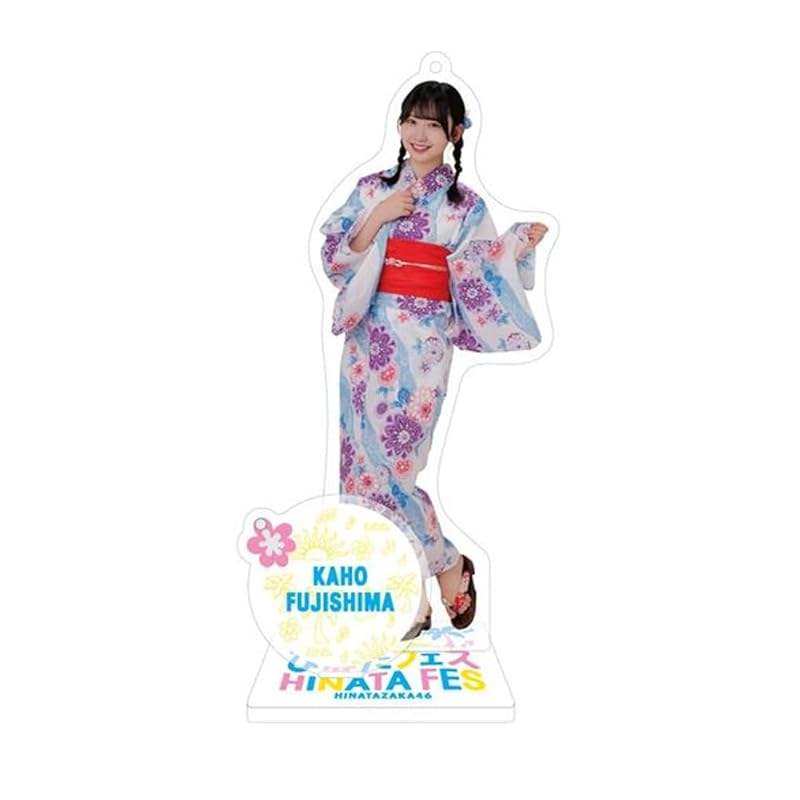 

[Hinatazaka46] acrylic stand keychain 2024 yukata Kaho Fujishima