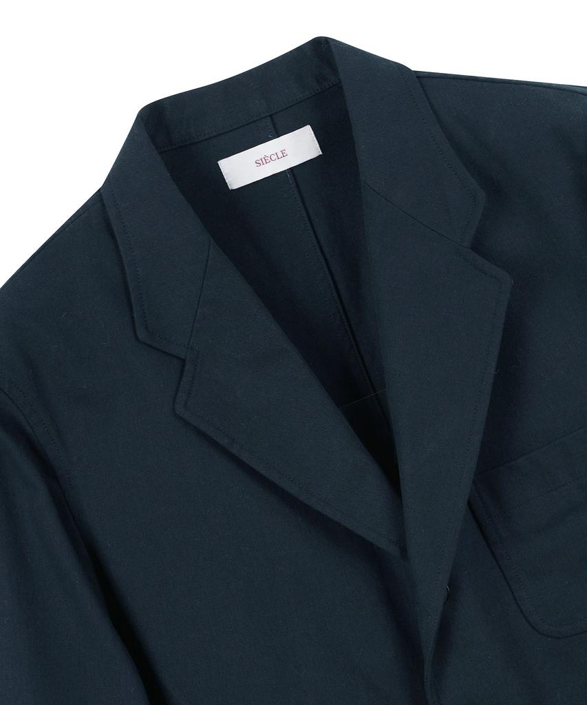 Siecle Comfort Cotton Setup Jacket (Washed Navy)