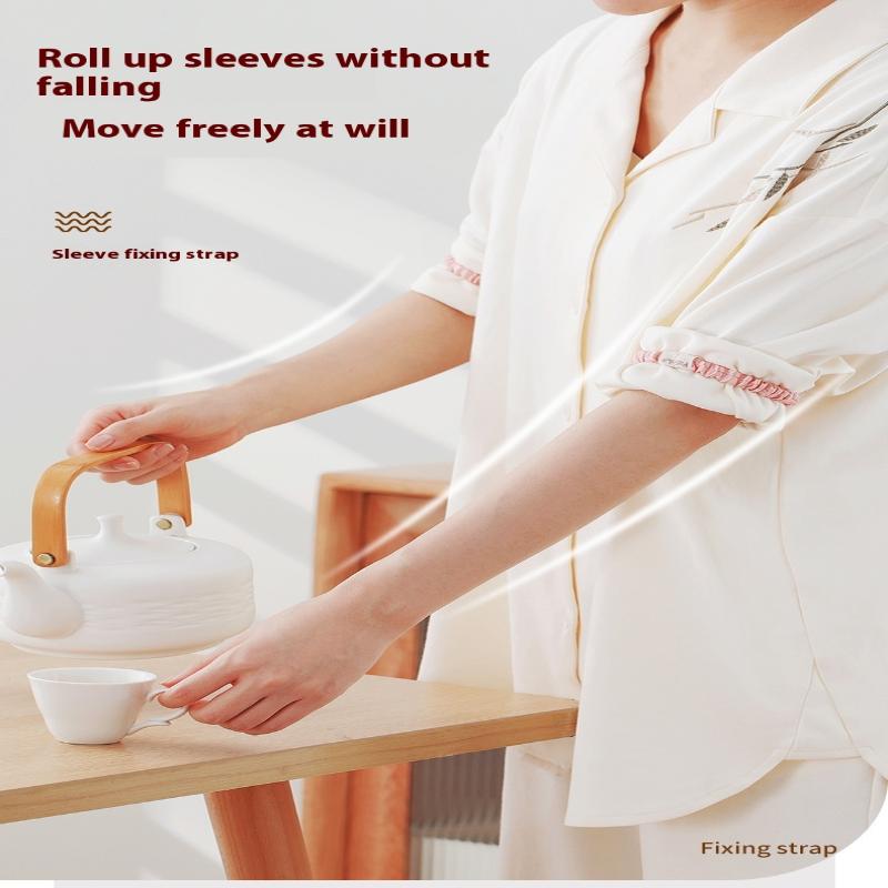 1 Pair Fashion Shirt Cuff Arm Ring Suit Sleeve Holder Anti-Slip Clip Cuff Strap Tightening Belt Ladies Elastic Headband Fixed St