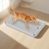 Katzenklo-Stufe Selbstreinigende Katzenstreu-Treppe Abnehmbare Anti-Rutsch-Urin-Box Rampe Für Ältere Katzen Innen Außen Wohnzimmer