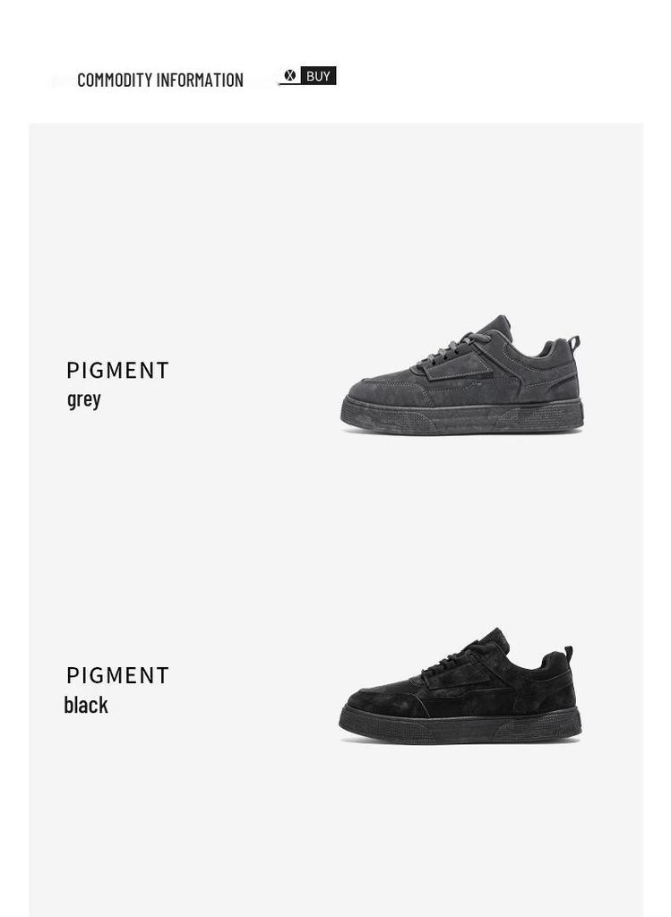 Men's Breathable Korean Style Casual Sports Sneakers - Trendy Spring/Summer Footwear