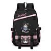 Cool Lomi Kuromi Backpack Student Schoolbag Anime Cartoon Print Junior High School High School Large Capacity Schoolbag