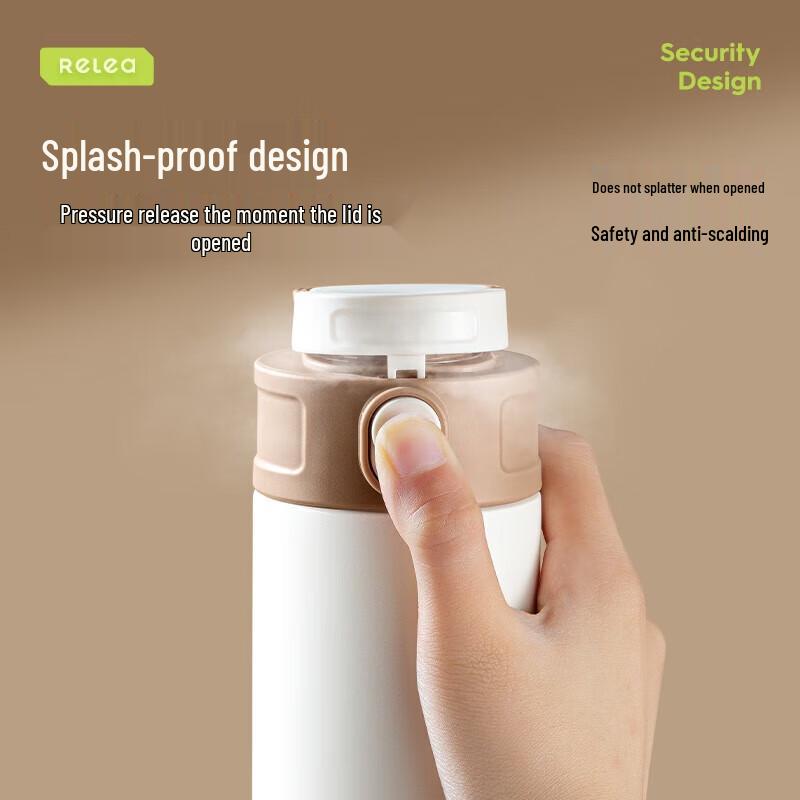RELEA 316L Stainless Steel Insulated Water Bottle with Pop-up Lid