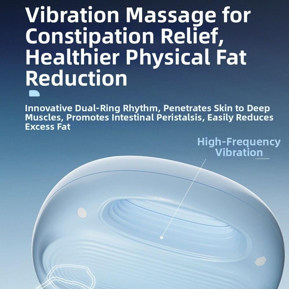 Portable Electric Fascia Massage Ring Muscle Handheld Massager  Foot Cervical Spine