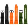 Colorful Silicone Watch Strap for Casio W-218H MRW-210H Ae-1200 /1100 / F-108 /sgw300 /400 /w-800h Replacement Male Rubber Strap