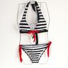 Stylish Striped Women Swimsuit Sexy Bikini Set Perfect For Summer Adventures
