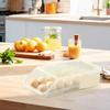 Egg Holder Innovative Auto Rolling Egg   Stacked Egg Tray Fridge Egg Storage Box for Home Kitchen