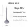 In-Stock Large Silicone Soup Ladle and Spatula for Kitchen Use
