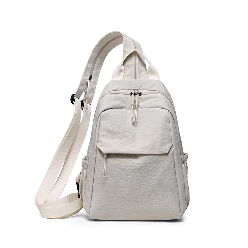 Multi-functional Dual-use Chest Bag Women's Outdoor Lightweight Small Backpack Water-repellent Crossbody Bag