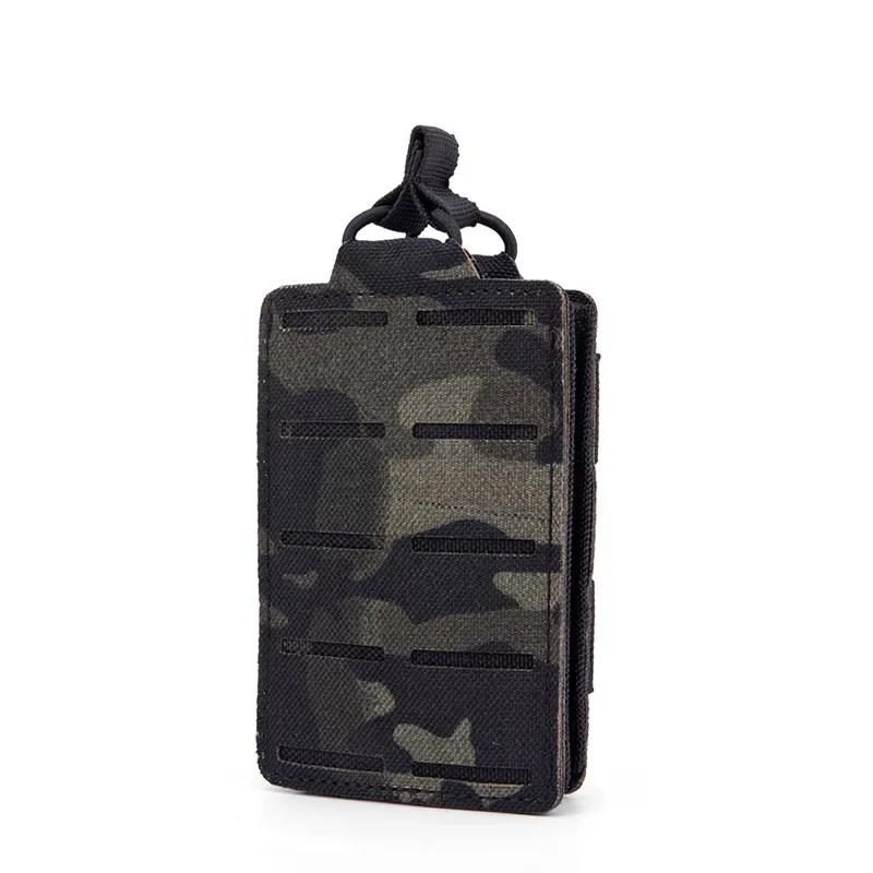 1pc Tactical 5.56 M4 MOLLE Single Magazine Pouch EDC  Army Vest Waist Bag Hunting Airsoft AK AR M16 Rifle Mag Holder Carrier