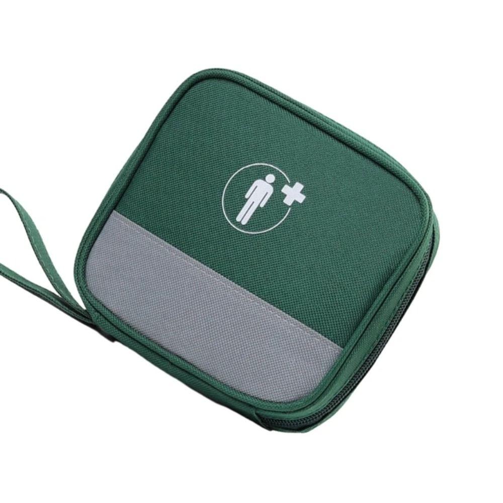 Empty Medicine Storage Bag Multicompartment Medicine Organizer Box Emergency Aid Kit  Daily Use