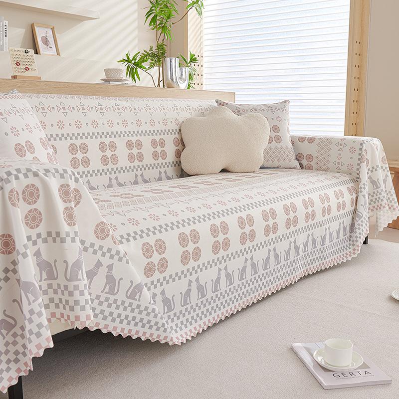 Waterproof To Prevent Leakage of Urine Sofa Cover Cloth Four Seasons Universal Cute Style Full Cover Sofa Cover Sofa Cover Cushion