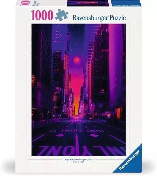 Puzzle 1000 Neony W Nowym Yorku