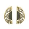 15.24 Cm Brass Door Handle Pair Door Handles for Main Door Wardrobe Handles Door Pulls for Glass Doors Standard, Pack Of 2