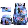 2022 Independent Station Starry Sky 3-piece set ONE PIECE backpack shoulder bag pencil case