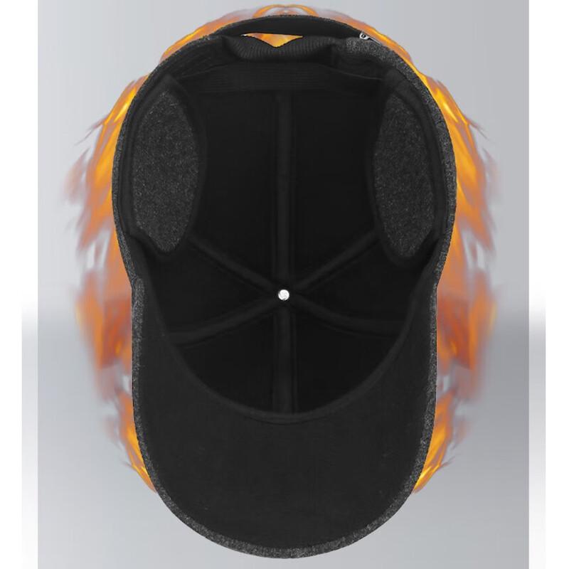 ZHENYUEQI Men's Winter Earflap Baseball Cap