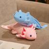 45cm Kawaii Bunte Molch Plüschtier Kuscheltier Niedlicher Axolotl Salamander Flauschiger Plüschfisch Beruhigendes Langes Kissen Kissen Kinder Geschenkidee