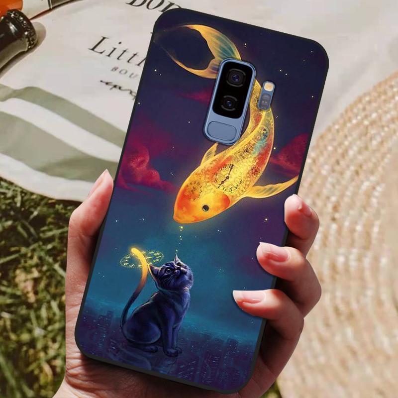 For Samsung Galaxy S9 S9 Plus Case Silicone Back Cover Case for Samsung S9 Plus SM- G960 G965 S9Plus Fashion TPU Phone Cases