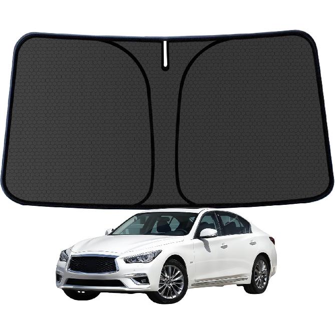 Ized Windshield Sun Shade for Toyota RAV4 -2024 2025 RAV-4 LE XLE Premium Blocks UV Rays Accessories,1:1 Tailored Foldable Thickened Front Window