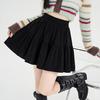 Women's Corduroy Umbrella Skirt High-Waist A-Line Skirt Autumn Short Mini Skirt