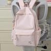 Schoolbag Korean Version of High-value New Middle and High School Students Class Schoolbag Lightweight Large-capacity Backpack Embroidered Versatile