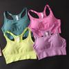 And American Single Adjustable Sports Underwear Beautiful Back Comfortable Bubble Wrap Women's Running Yoga Breathable Quick-Drying Workout Bra
