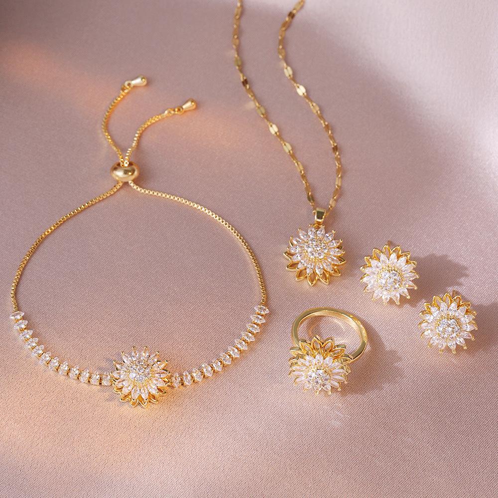 Sunflower four-piece set 4PCS