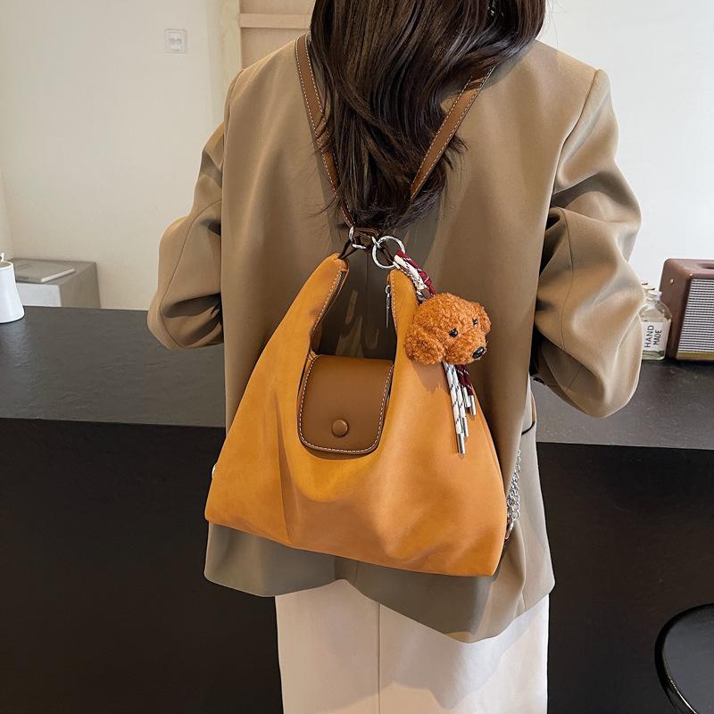 Fashion and leisure students class new large-capacity tote bag 2025 new retro autumn and winter backpack big bag