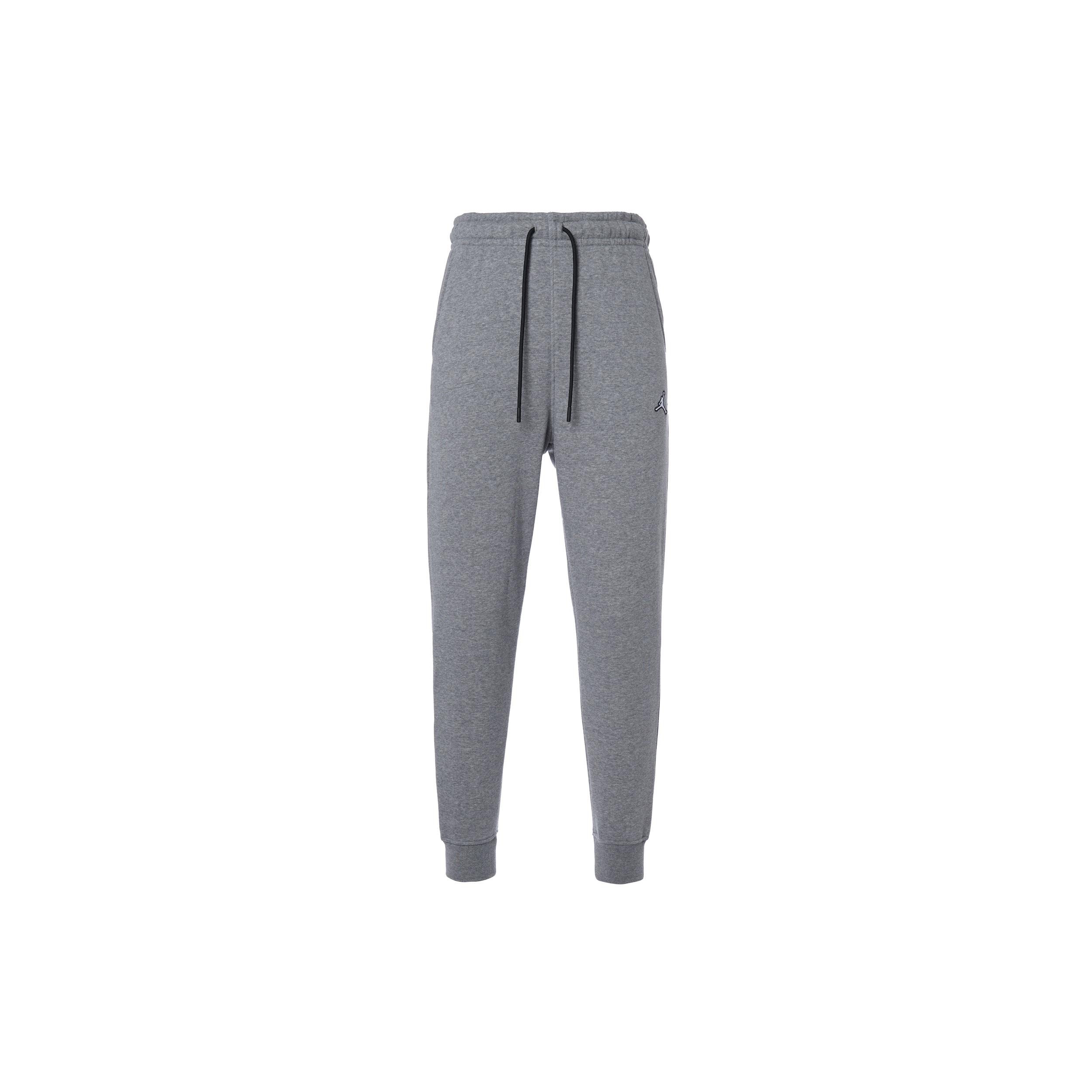 Air Jordan Solid Color Embroidered Drawstring Casual Pants/Trousers Men s Grey DQ7341-091 XL