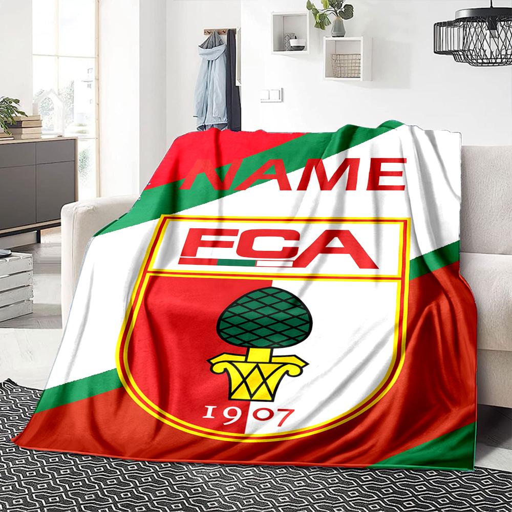 Custom Name Portugal's National Emblem blanket for Couch & Bed, Plush Cozy Fuzzy Blanket Super Soft & Warm Blankets for Fall and Winter. 0908280