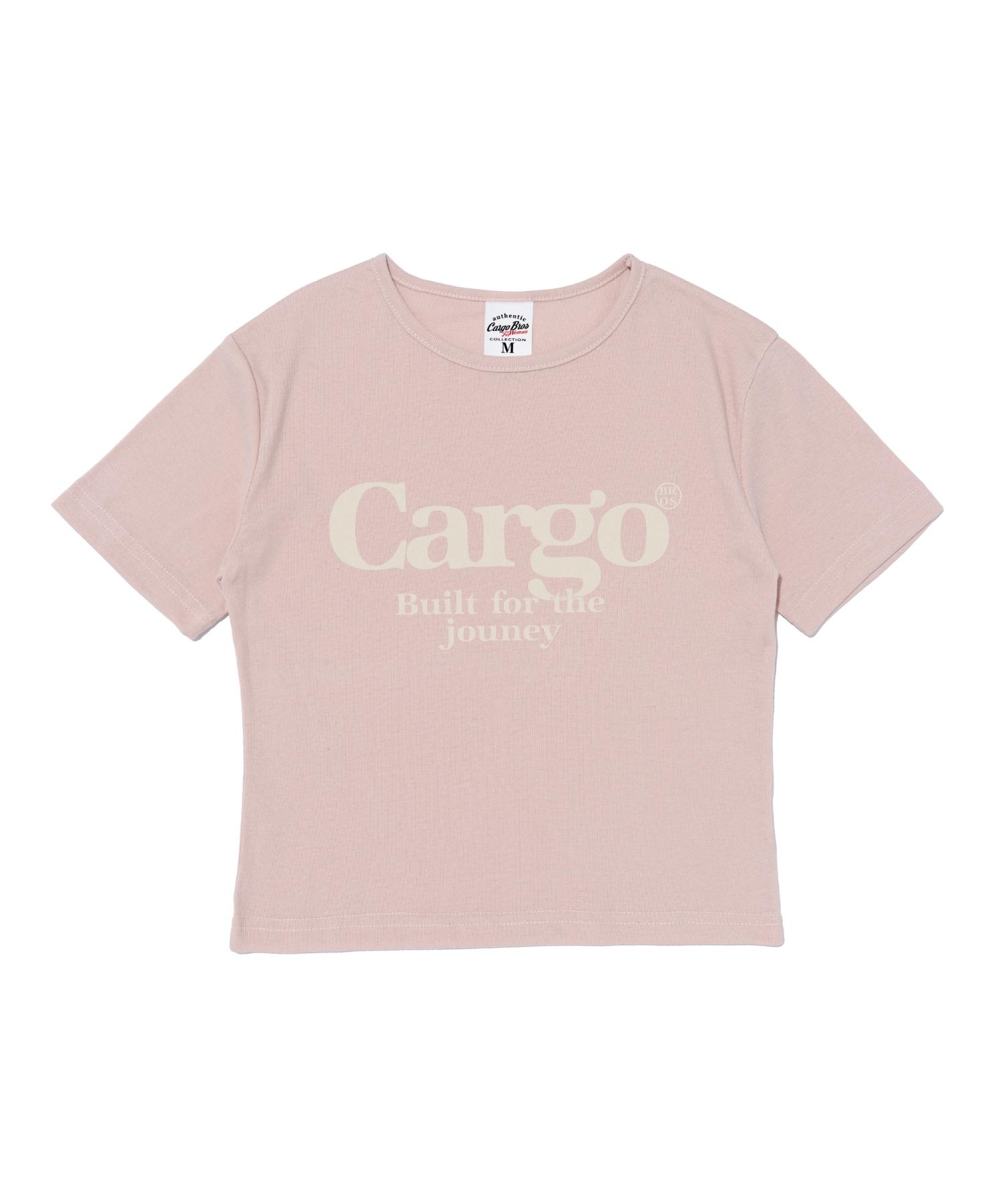 Cargo Bros For Woman Cargo Street Logo Short Sleeve T-Shirt (Pink) Free