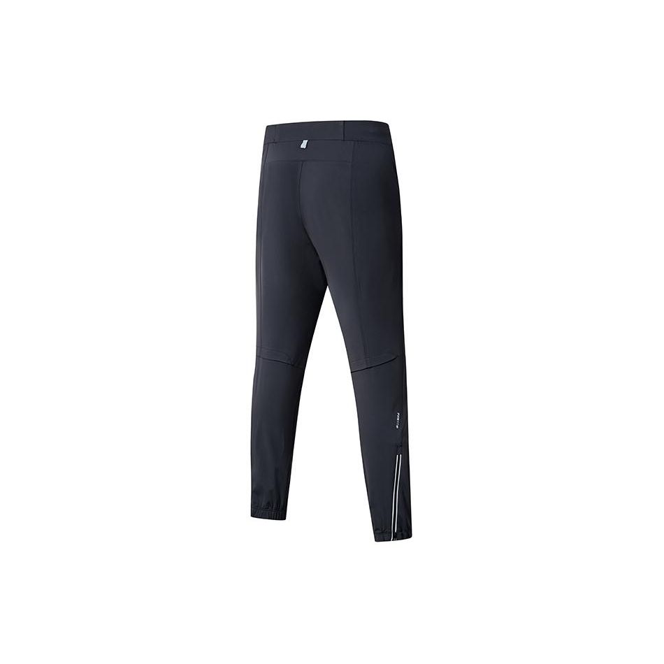 SAUCONY Letter Pattern Elastic Running Knit Pants Men Pants Black SC2249065A-BK01