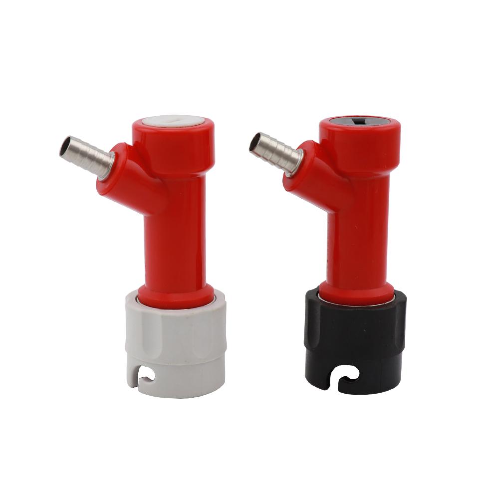Pin Lock Keg Disconnect 1/4" Barb MFL Type Cornelius Corny Keg Connector Home Brew Beer Dispenser