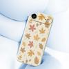 For iPhone 17 Air Case Leaves Pattern Printing Straight Edge TPU Phone Back Cover