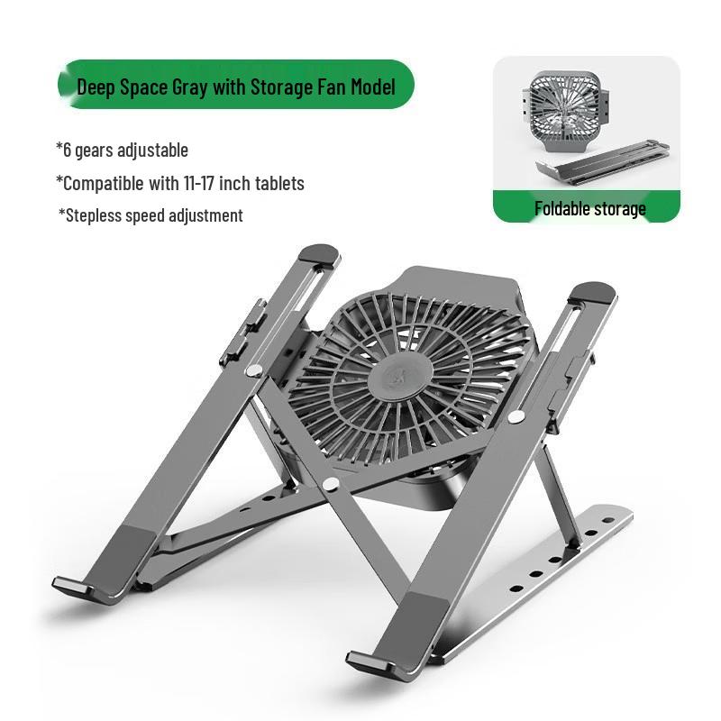MyFolgo Portable Laptop Stand with Cooling Fan
