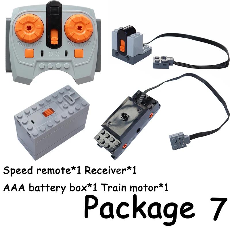 Non-Toxic Motor Set 8293 Pf Model Power Functions Technical Parts Building Blocks Compatible Moc High-Tech Diy Bricks Motor Battery Boxs