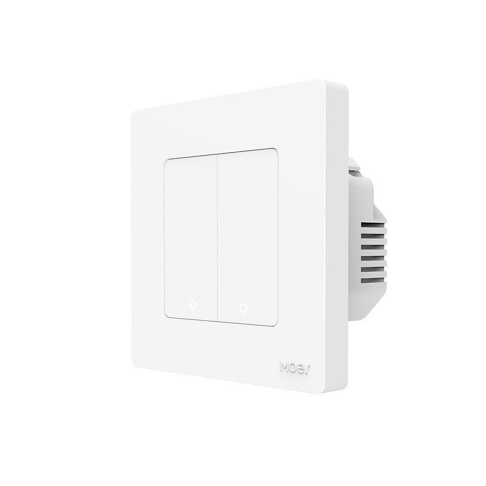 For Moes For Tuya For ZigBee Smart Light Switch Wall Switch Star Ring Series Push Button Switch Light Switch Smart Smart Switch